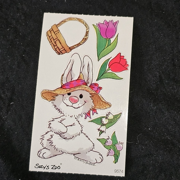 SZ 1:  Suzy's Zoo Sticker Lot  - 6 Modules - Easter, Golf, School, Halloween etc - Picture 3 of 8